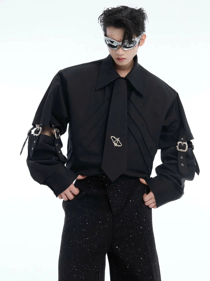 buckle design docking shirt nc0322 – NOCT