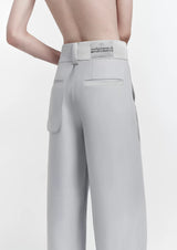 satin light loose slacks nc0043