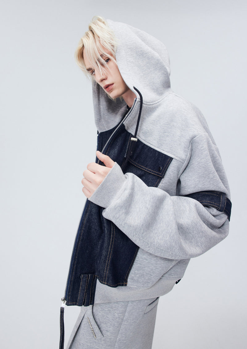 denim mode hoodie nc0012