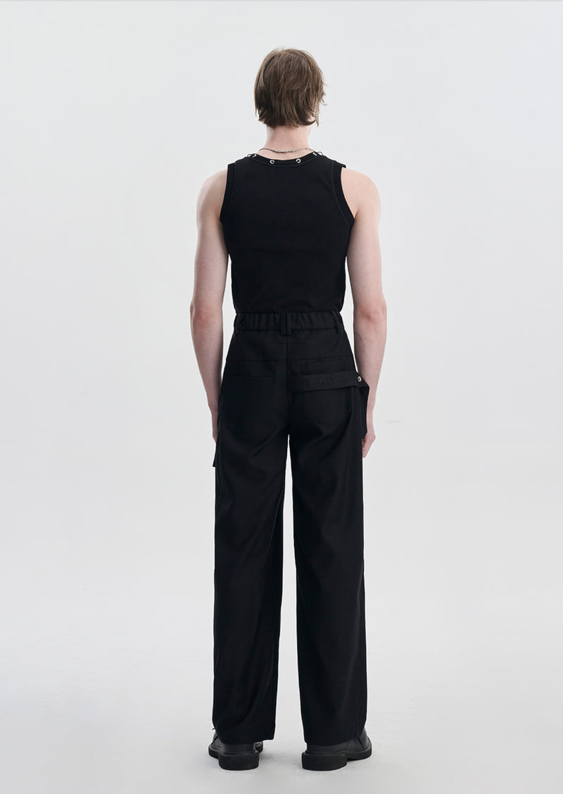 black detail mode slacks nc0022