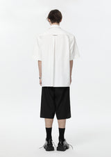 v-neck simple mode shirt (short sleeve) nc0050