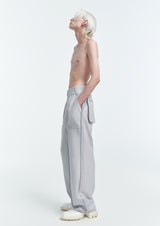 satin light loose slacks nc0043