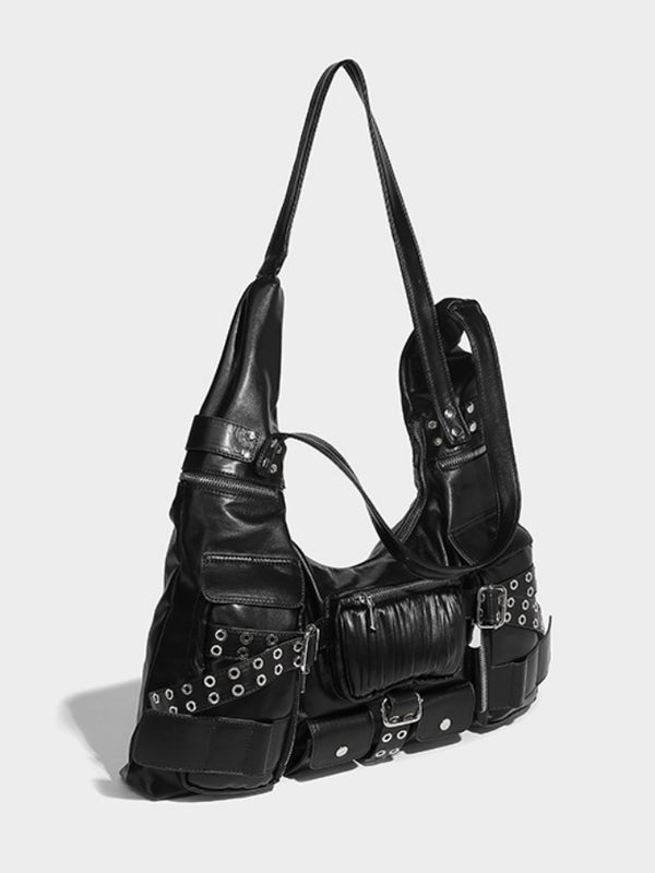 punk leather bag nc0124