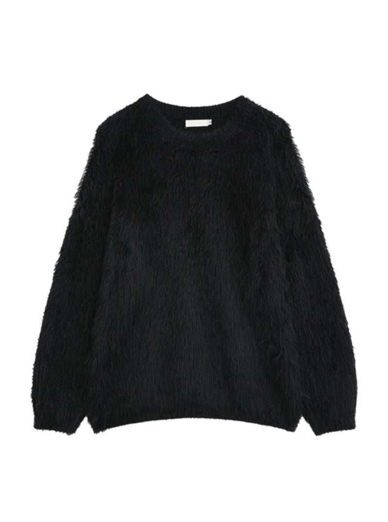 mink touch round knit nc0058