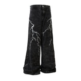 lightning design street denim pants nc0196