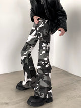 camouflage mode flare pants nc0185