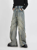 ragging niche high waist jeans nc0057