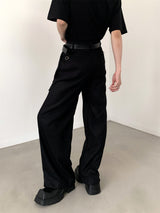 metal punk monotone slacks nc0093