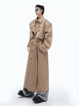 mode silhouette trench coat nc0162