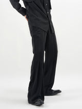 pleated flare classical slacks nc0087