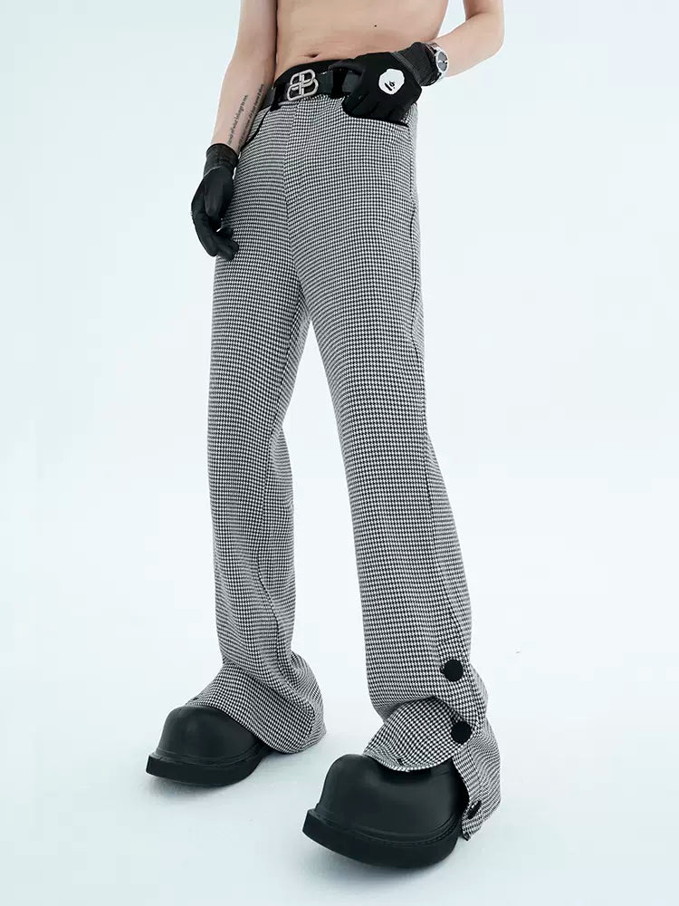 houndstooth pattern slacks nc0073