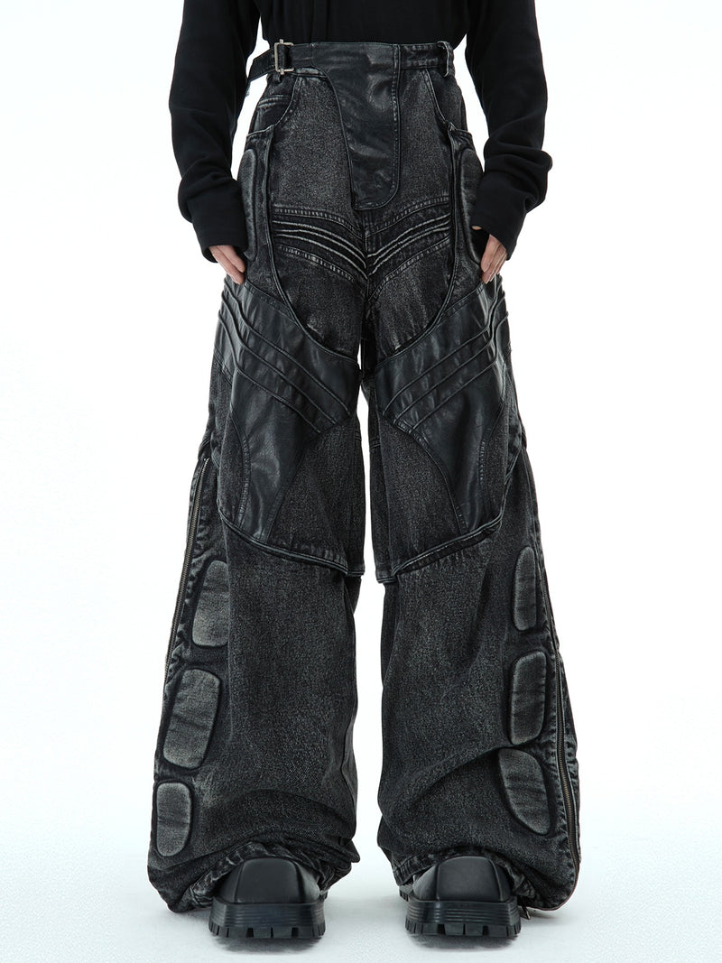 deconstructed armor jeans nc0245