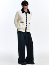 monotone classical cardigan nc0150