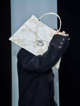 embossed metal icon bag nc0207