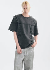 washed edge cut and sew nc0006