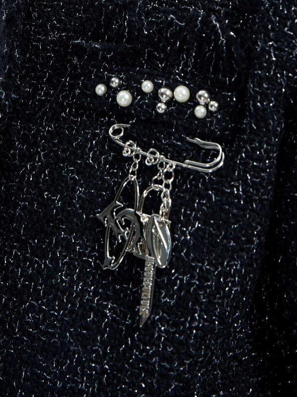 silver charm pin nc0222