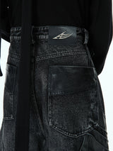 deconstructed armor jeans nc0245