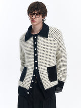 monotone classical cardigan nc0150