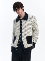 monotone classical cardigan nc0150