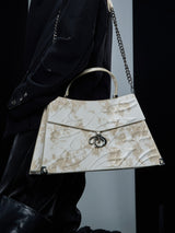 embossed metal icon bag nc0207