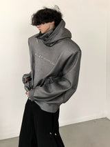 layered loose silhouette hoodie nc0101