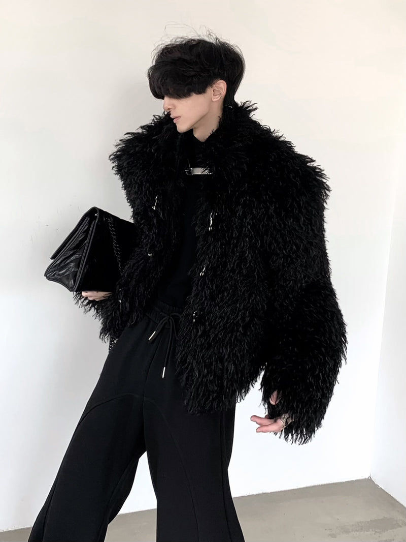 fur poodle mode jacket nc0240