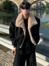 fur mode short jacket nc0218