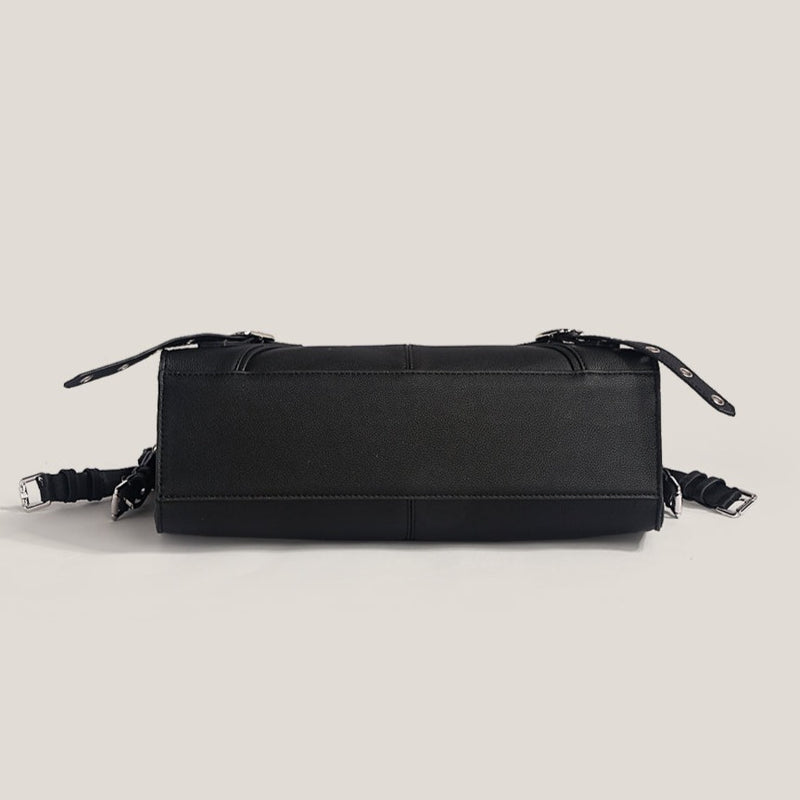 rivet edge leather bag nc0112