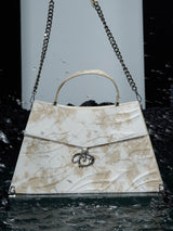 embossed metal icon bag nc0207