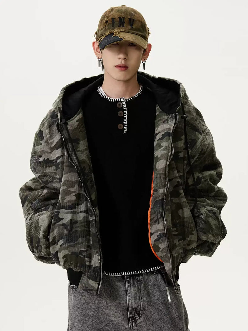 camouflage street MA1 jacket nc0213