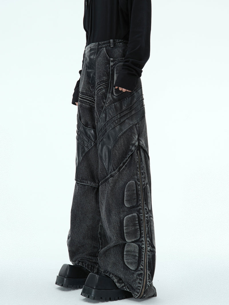 deconstructed armor jeans nc0245