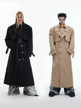 mode silhouette trench coat nc0162