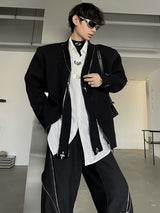 shine Icon zip up cardigan nc0233