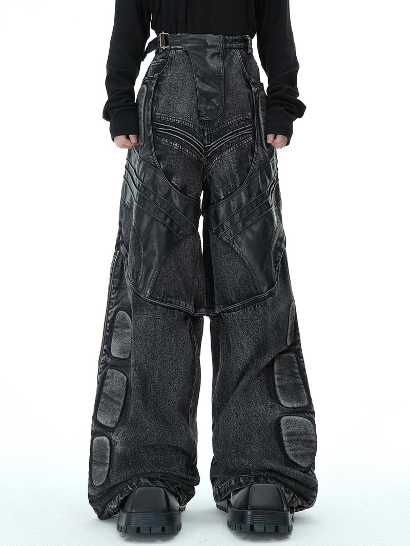 deconstructed armor jeans nc0245