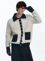 monotone classical cardigan nc0150