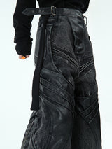 deconstructed armor jeans nc0245