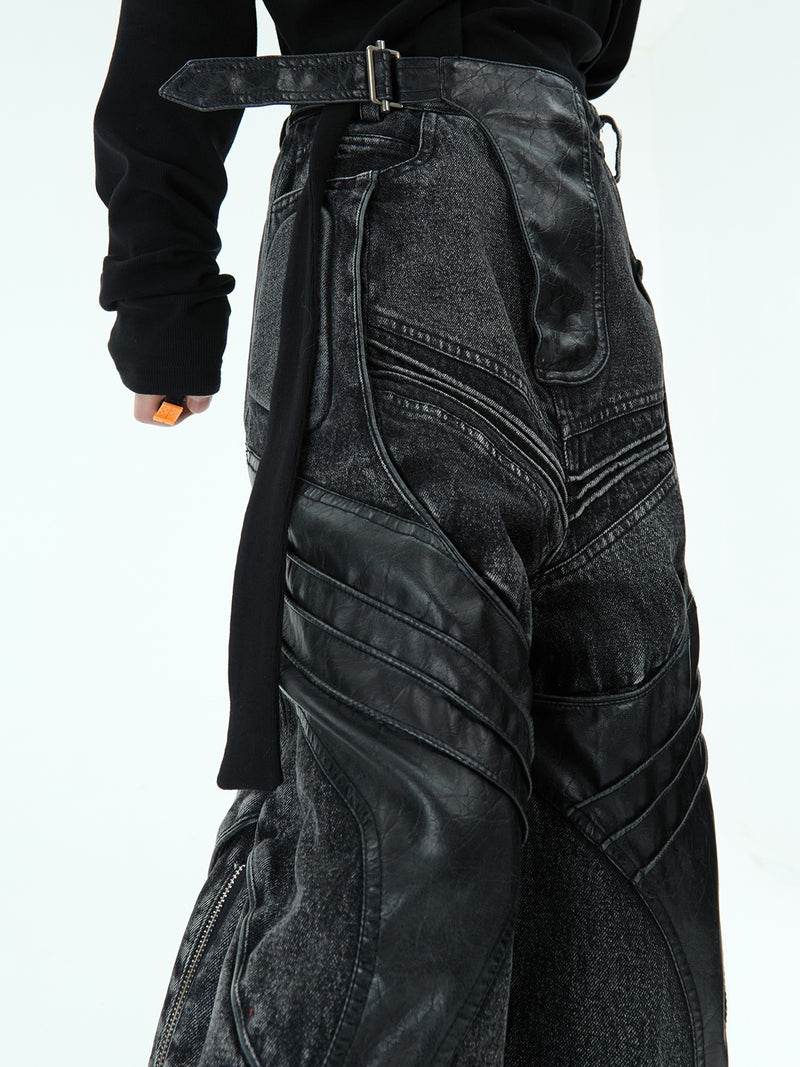 deconstructed armor jeans nc0245