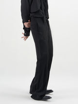 pleated flare classical slacks nc0087